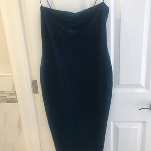 nookie voodoo velour dress